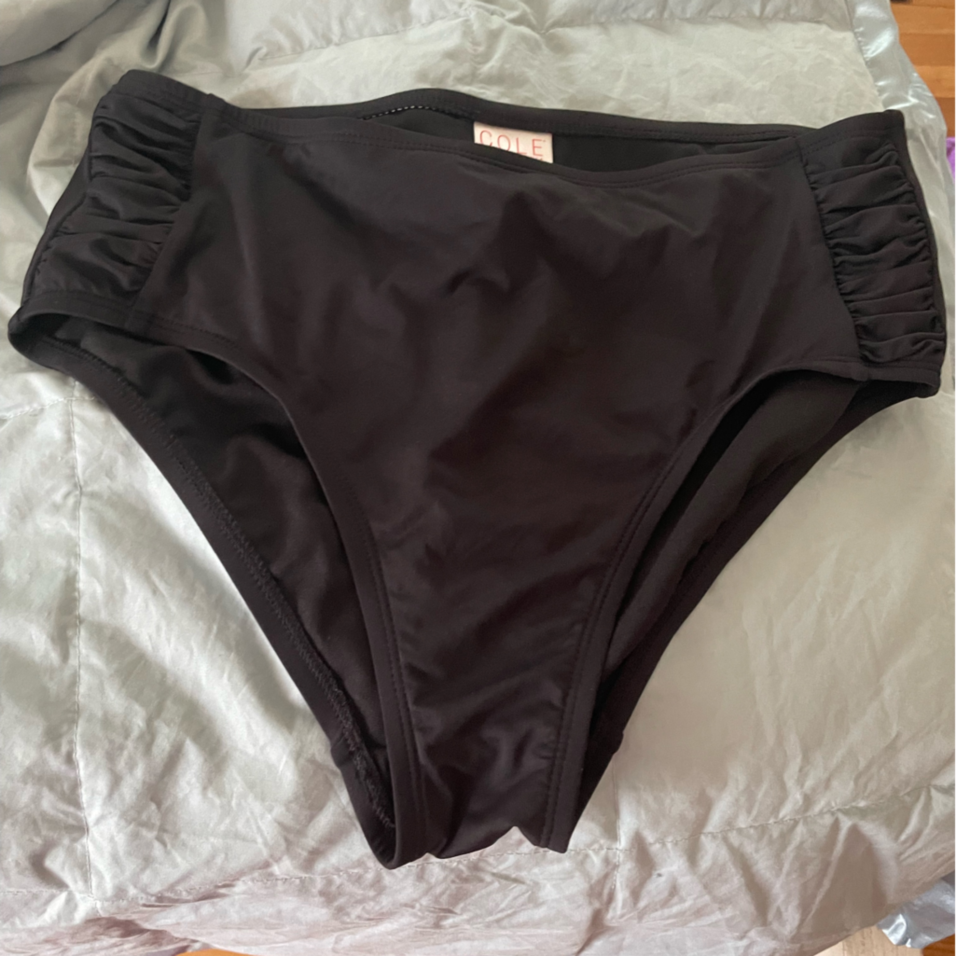 Cole High Waist Bikini Bottom